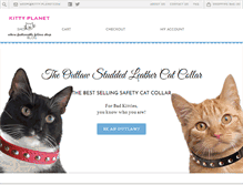Tablet Screenshot of kitty-planet.com